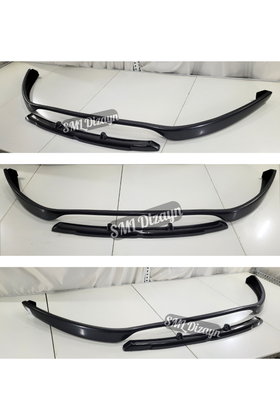 front lip splitter 2016-2017-2018-2019 renault clio 4 ön ek tampon karlık lip