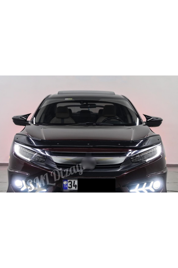 bat mirror cover for honda civic 10th gen