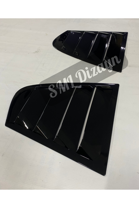 quarter window louvers scoops for bmw f30
