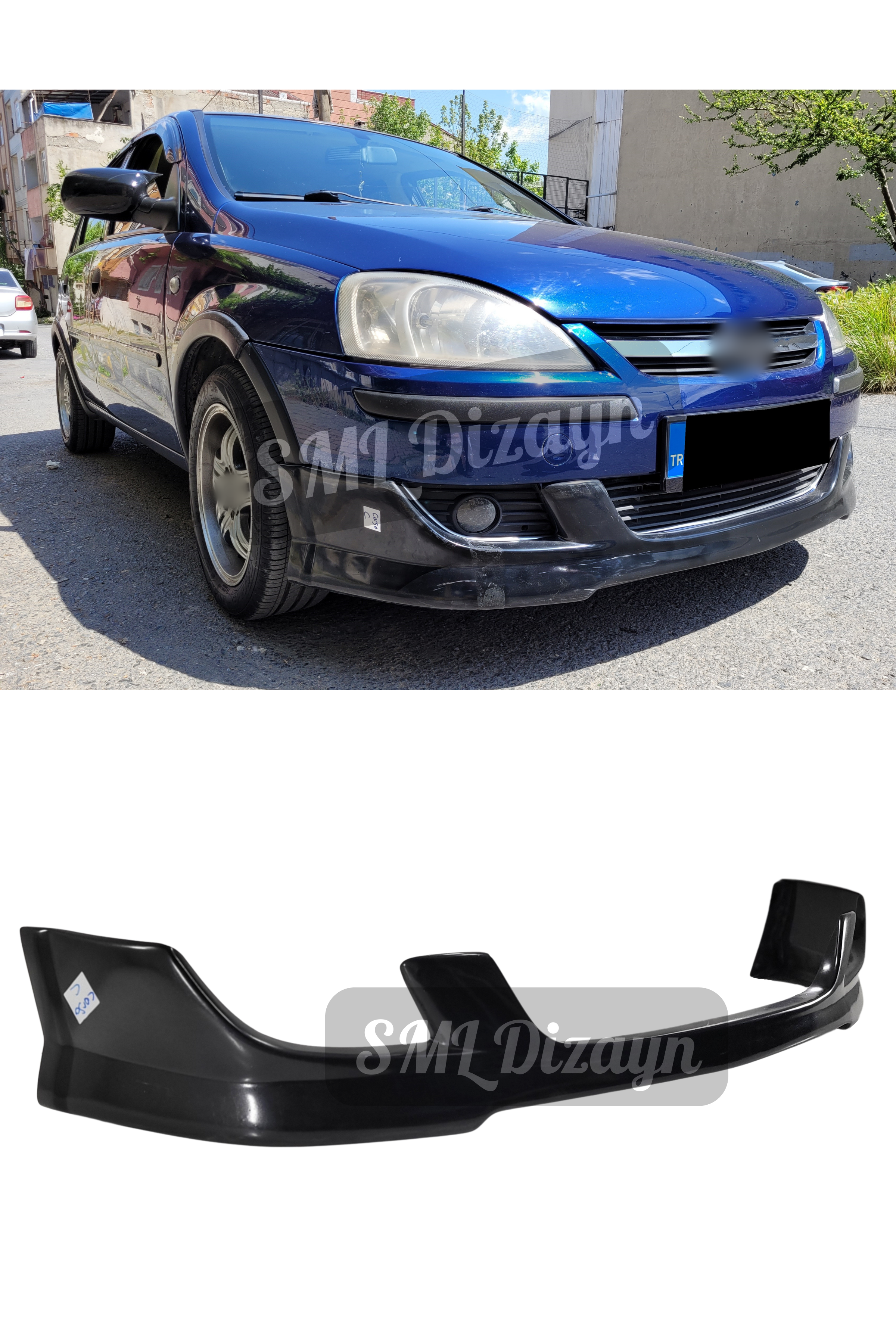 corsa c front lip Frontlip for Opel (C 2004 Corsa C Front Lip Unpainted