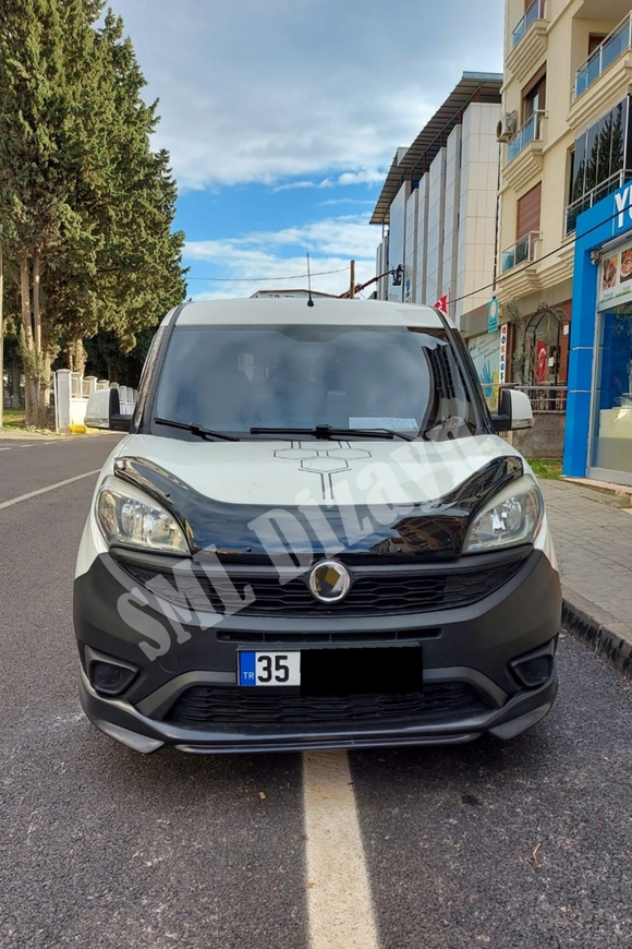 front lip splitter for 2015-2016-2017-2018-2019-2020-2021-2022-2023 fiat doblo