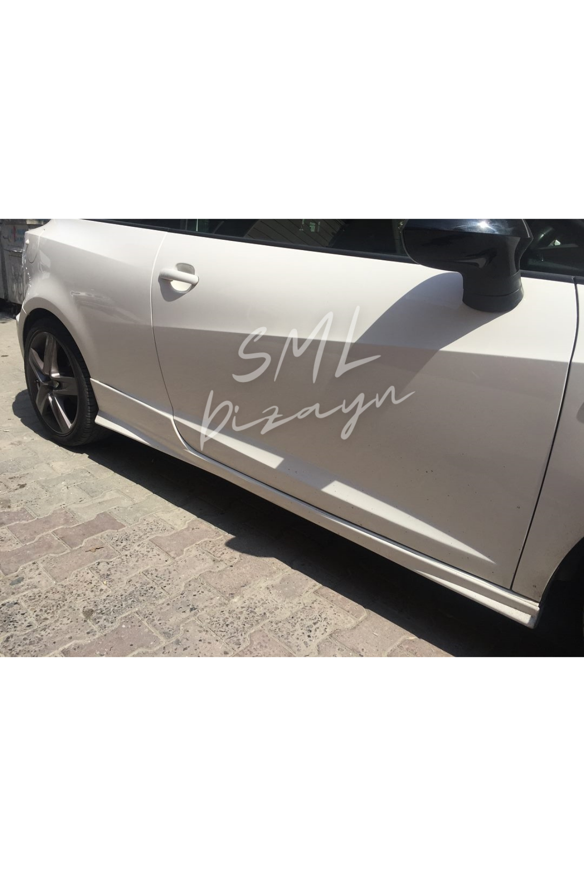 Seat Ibiza 6J Yan Marşpiyel Ek Seti (2008-2017) Boyasız Plastik