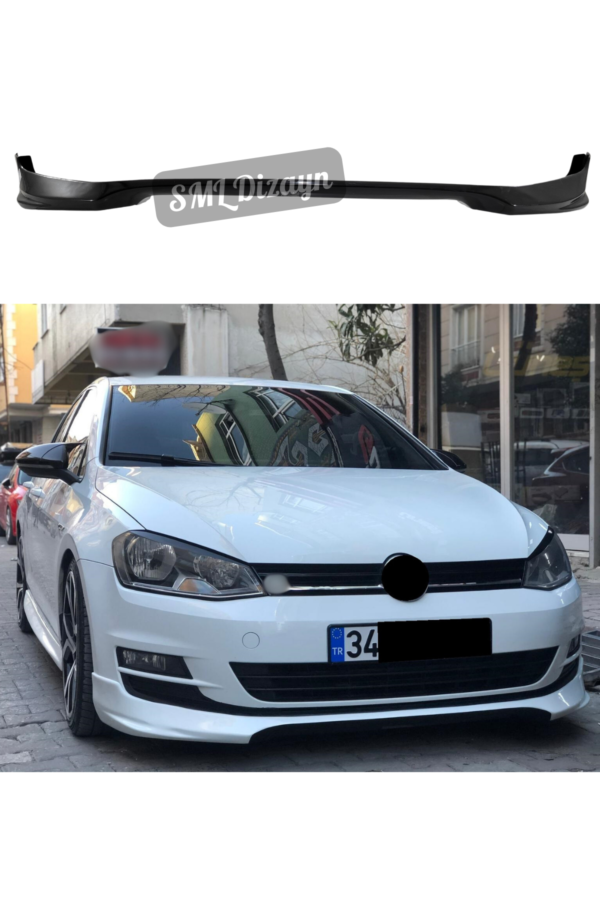 Volkswagen Golf 7 Ön Tampon Eki Oettinger Stil (2012-2017) Boyasız