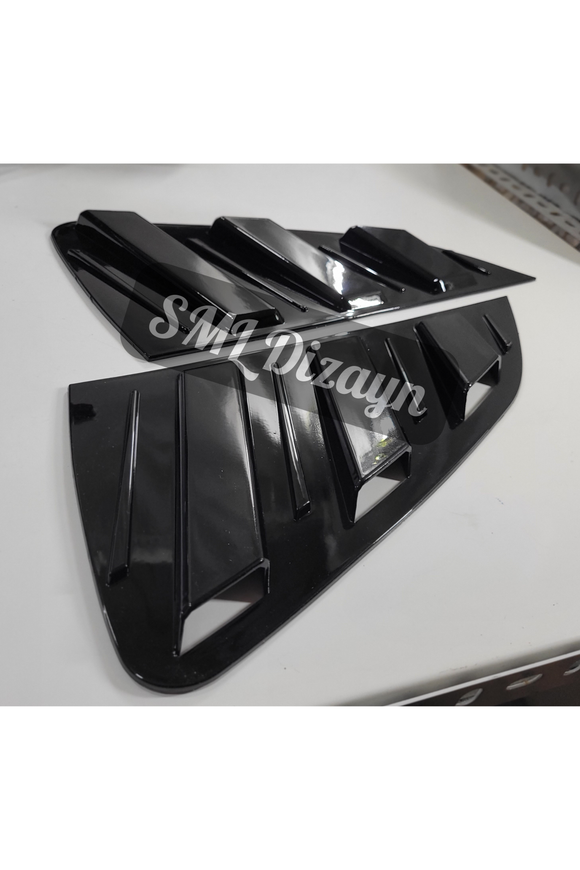 2018-2019-2020-2021-2022-2023-2024 volkswagen polo mk6-mk6.5 kelebek cam vizör vent kaplama