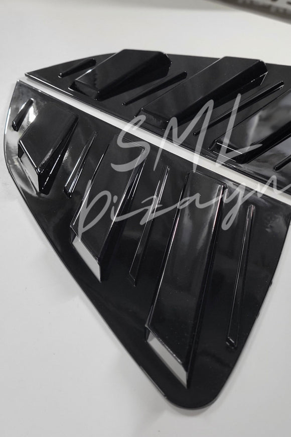 quarter window louver for volkswagen polo mk6-mk6.5