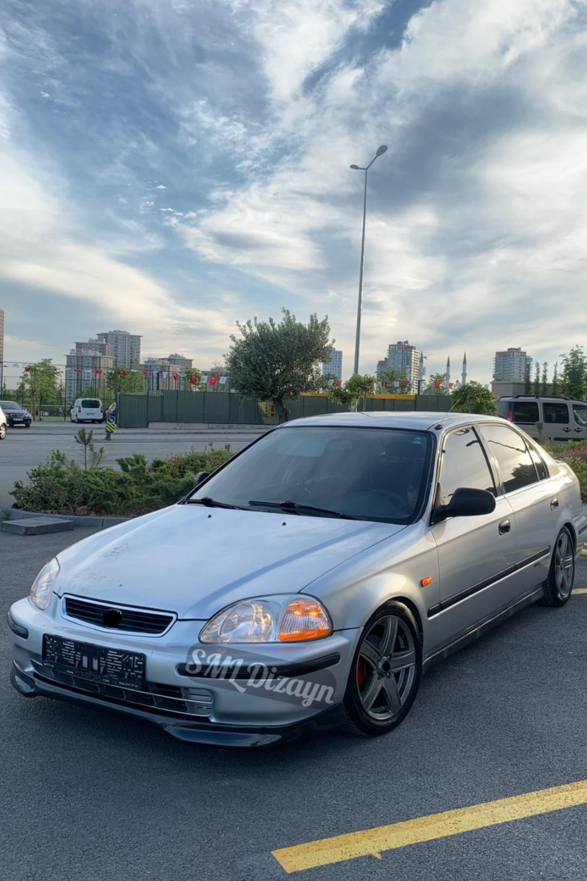 Ek Type R 1996 Honda Civic EK Kasa (1996-1998) Type-R Ön Ek, SiR Lip & Spoiler - SML ...