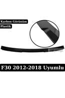 BMW-3-Series-F30-(2012-2018)-Rear-Roof-Spoiler-–-Carbon-Look-ABS-Plastic