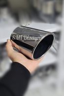 100lük 100 mm egzoz-egzos-egsoz-eksoz-ekzos-ekzoz ucu başlığı kafa