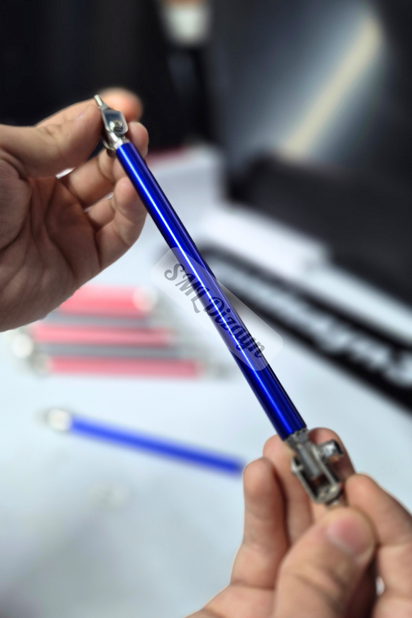 Ön Ek Lip Tutucu Amortisör 15 cm Kırmızı-Mavi-Siyah