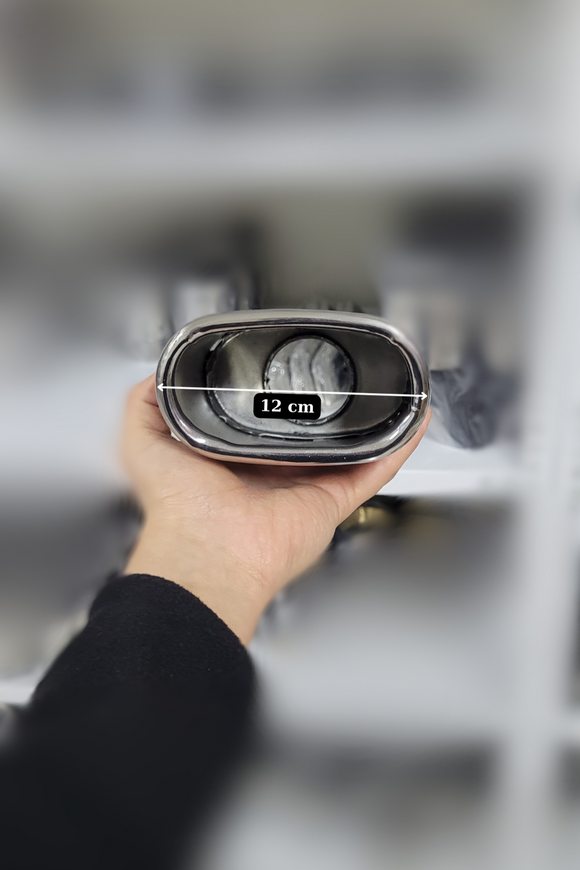 120lik kare egzoz ucu egsoz-egzos başlığı