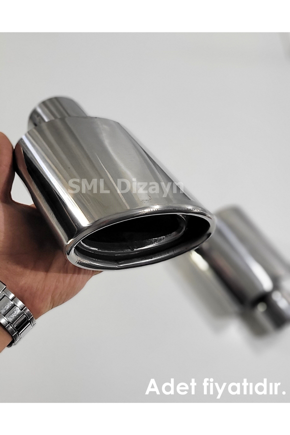 120lik oval egzoz-egsoz-egzos ucu başlığı kafa