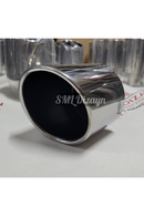 120 mm tekli kesik egzoz-egsoz-egzos ucu