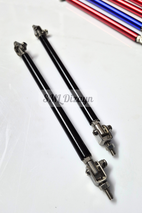 Ön Ek Lip Tutucu Amortisör 15 cm Kırmızı-Mavi-Siyah