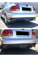 rear diffuser lip for 1996-1997-1998-1999-2000-2001 honda civic 6th gen ies