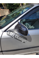 bat mirror cover for 1996-1997-1998-1999-2000-2001 honda civic 6th gen