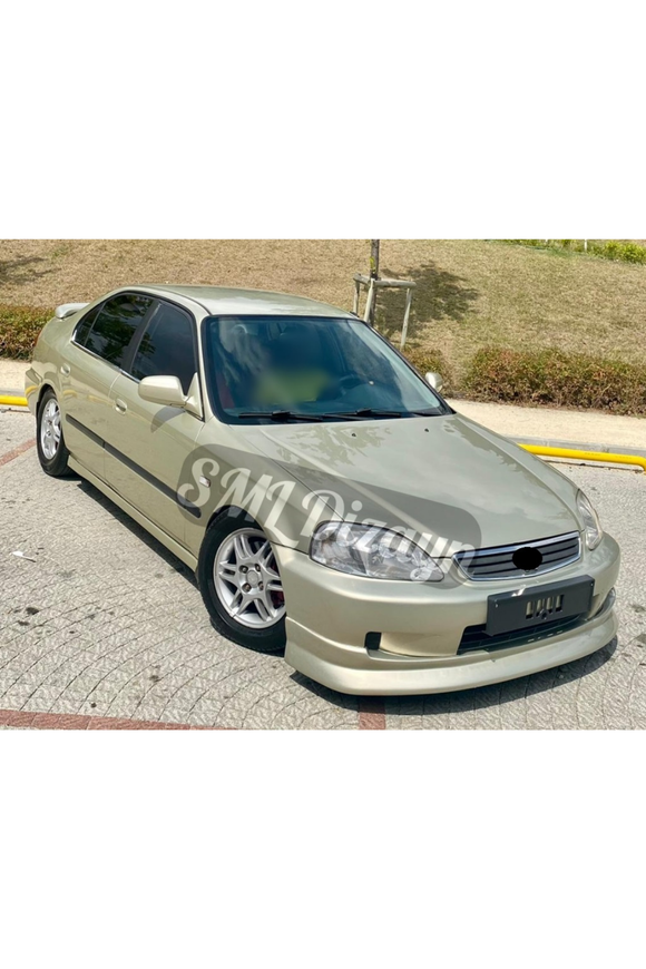 front lip splitter for 1999-2000-2001 honda civic 6th gen ies ej-ek