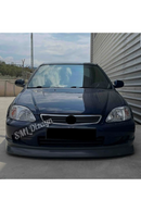 front lip splitter for 1999-2000-2001 honda civic 6th gen ies ej-ek