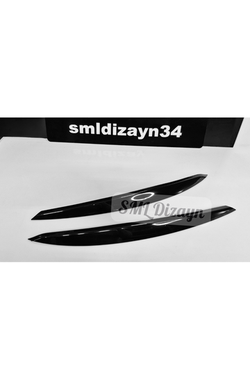 Upgrade your VW Polo MK5 6R/6C (2010-2017) with Piano Black GTI Style Headlight Eyebrows. Flexible ABS plastic, glossy finish, easy stick-on fitment!