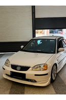 front lip splitter for 2001-2002-2003-2004 honda civic 7th gen vtec 2