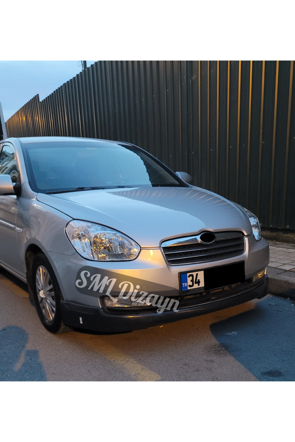 2005-2006-2007-2008-2009-2010-2011 hyundai accent era ön ek tampon karlık lip