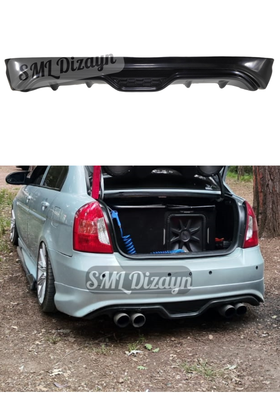 2005-2006-2007-2008-2009-2010-2011 hyundai accent era arka ek tampon difüzör difizör