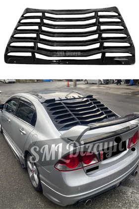 2006-2007-2008-2009-2010-2011 honda civic fd6 arka cam vizörü kaplama 