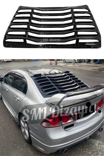 2006-2007-2008-2009-2010-2011 honda civic fd6 arka cam vizörü kaplama 