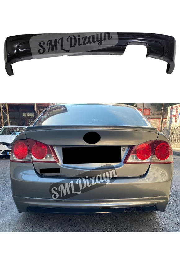 2006-2007-2008-2009-2010-2011 honda civic fd6 arka ek tampon difüzör difizör