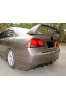 rear diffuser lip for 2006-2007-2008-2009-2010-2011 honda civic 8th gen