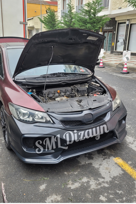 2006-2007-2008-2009-2010-2011 honda civic fd6 type-x ön tampon