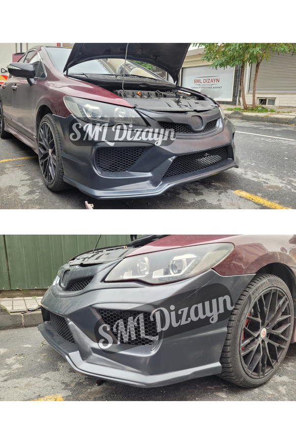 2006-2007-2008-2009-2010-2011 honda civic fd6 type-x ön tampon