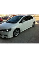 side skirts lips for 2006-2007-2008-2009-2010-2011 honda civic 8th gen fd6