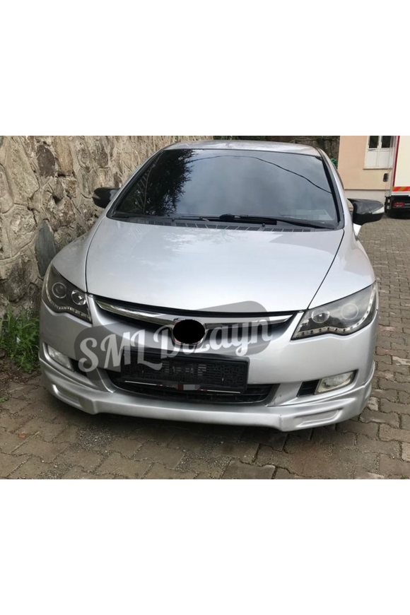 front lip splitter for 2006-2007-2008-2009 honda civic 8th gen fd6