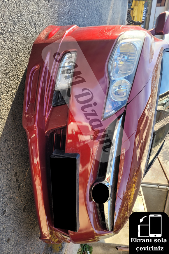 2006-2007-2008-2009 honda civic fd6 ön tampon eki karlık