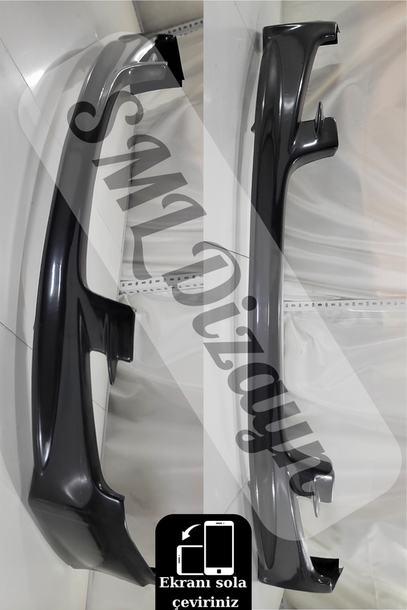 front lip splitter for 2006-2007-2008-2009 honda civic 8th gen fd6