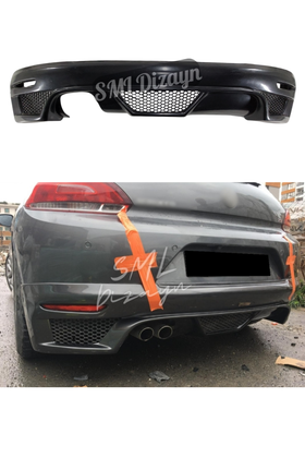 volkswagen scirocco arka ek difüzör difizör