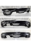 2008-2009-2010-2011-2012-2013 volkswagen scirocco arka ek difüzör difizör