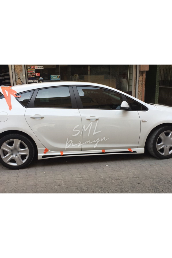 side skirts lips for 2009-2010-2011-2012-2013-2014-2015-2016-2017-2018-2019-2020 opel astra j 