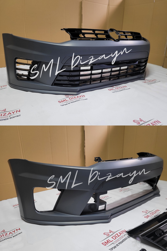 front wrc bumper for 2009-2010-2011-2012-2013-2014-2015-2016-2017 volkswagen polo mk5