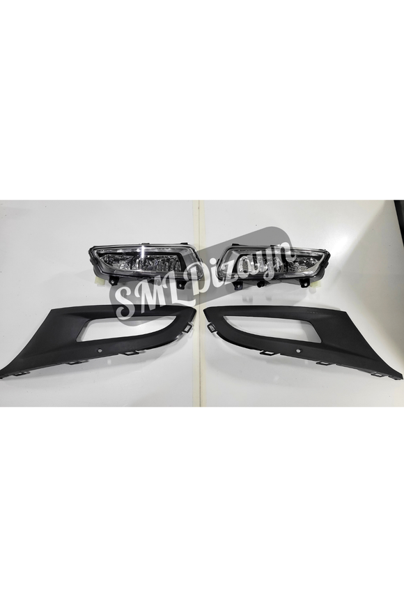 2009-2010-2011-2012-2013 volskwagen polo 6r ön sis farı çerçeveli