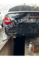 rear diffuser lip for mercedes w204 amg facelift