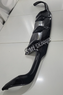 2011-2012-2013-2014 mercedes w204 c180-c200 amg difüzör 