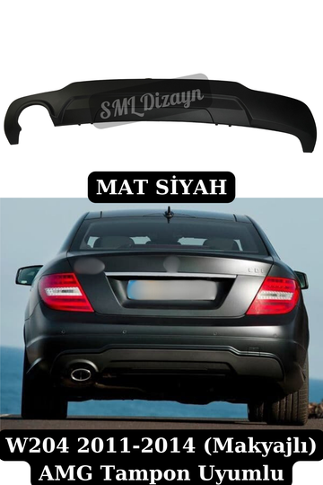 Mercedes W204 Amg Difüzör