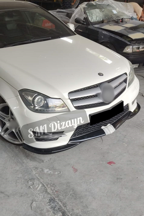 2011-2012-2013-2014 mercedes w204 amg ön lip c180 c200 