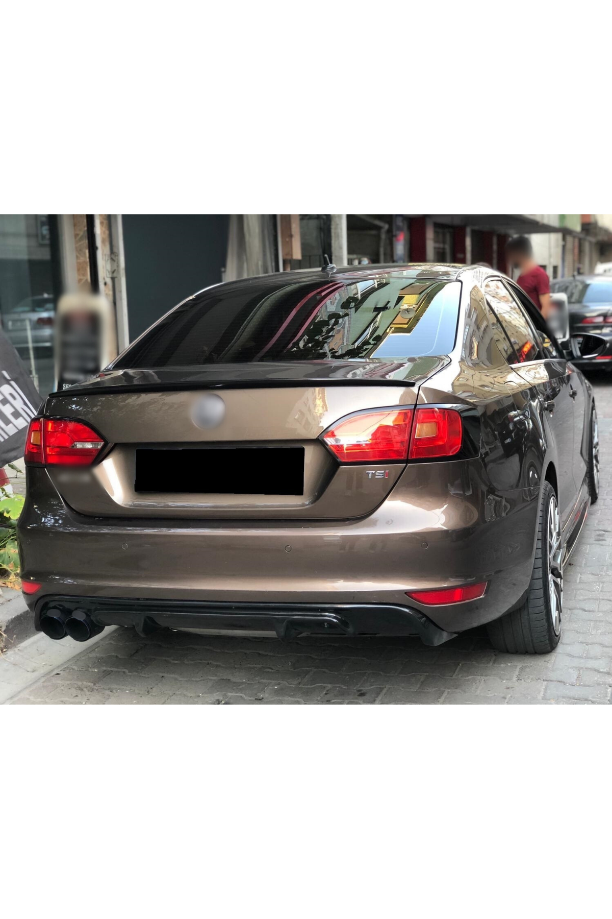 rear diffuser lip for 2011-2012-2013-2014 volkswagen jetta mk6 