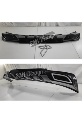 2012-2013-2014-2015-2016-2017-2018-2019-2020 opel astra j difüzör difizör arka ek tampon