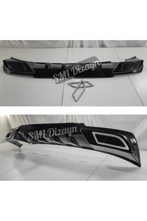 2012-2013-2014-2015-2016-2017-2018-2019-2020 opel astra j difüzör difizör arka ek tampon