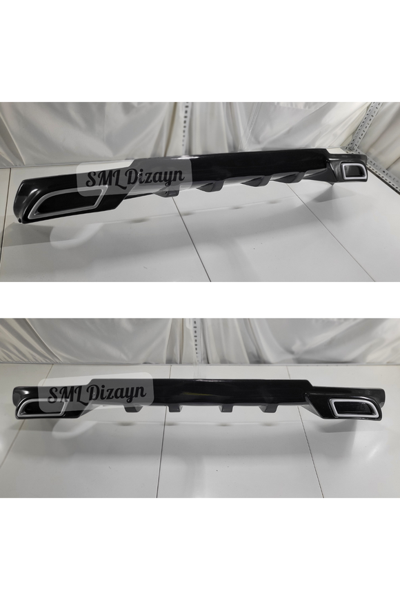 rear diffuser lip for 2012-2013-2014-2015-2016-2017-2018-2019-2020 opel astra j