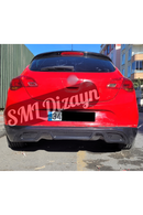 rear diffuser lip for 2012-2013-2014-2015-2016-2017-2018-2019-2020 opel astra j 
