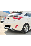 2012-2013-2014-2015-2016-2017 hyundai i30 egzoz görünüm difüzör difizör arka ek